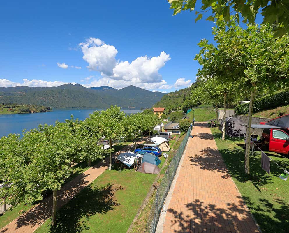 Piazzole standard Camping Orta