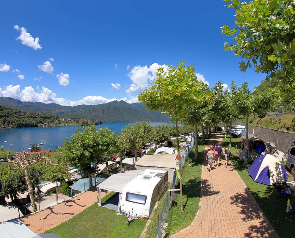 Piazzole standard Camping Orta