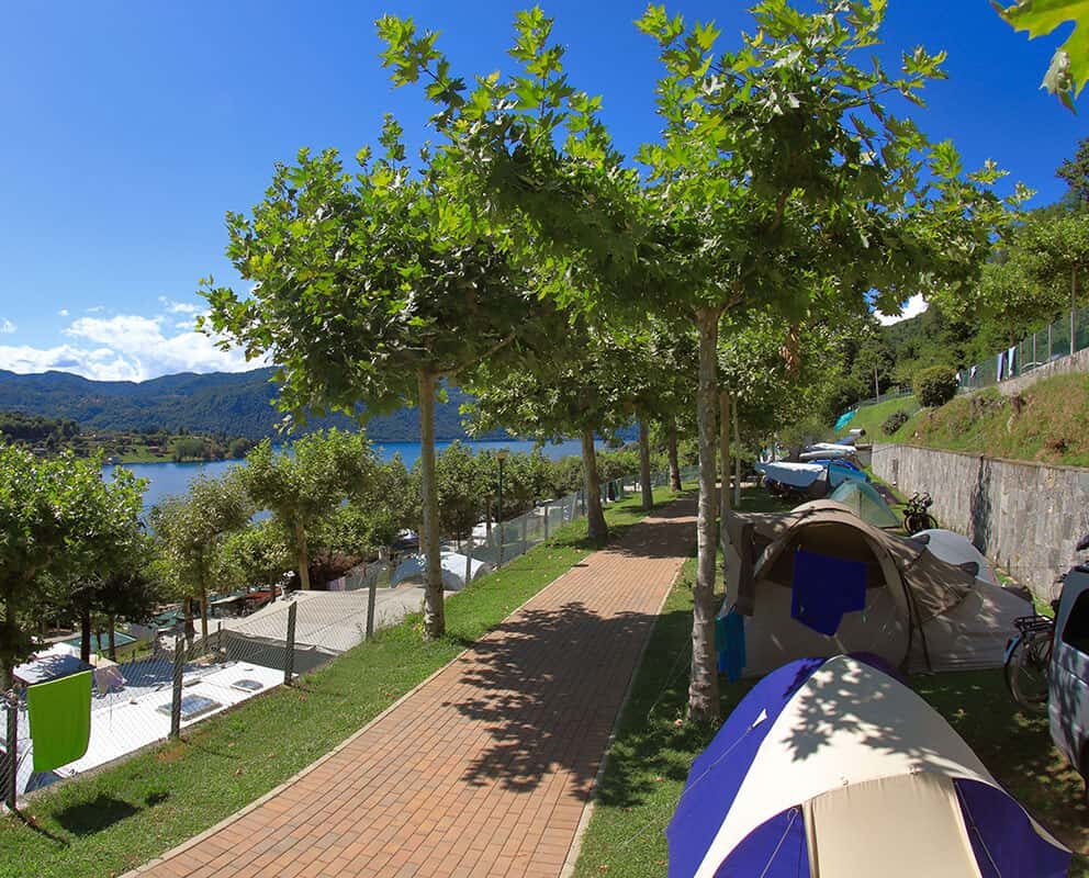 Piazzole standard Camping Orta